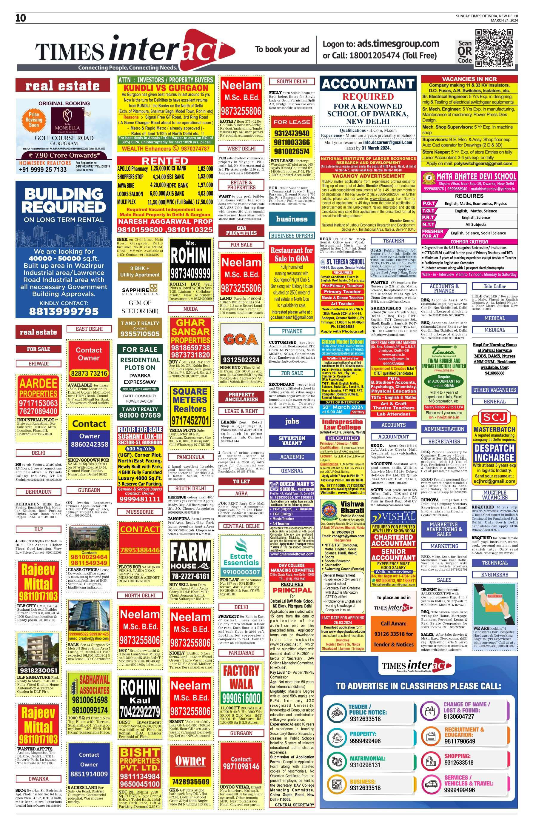 Astrology Ad in Newspaper