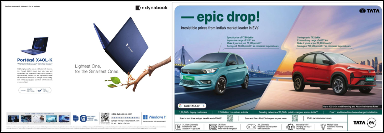 Book Business Ad in Newspaper