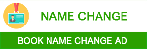 Book Name Change Ad in Hyderabad