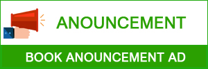 Announcement Ad in Newspaper